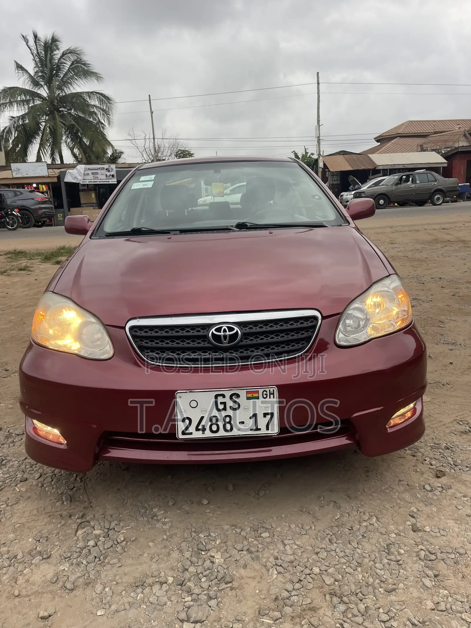 Toyota Corolla S 2007 Red