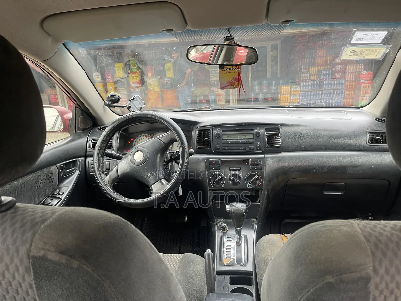 Toyota Corolla S 2007 Red