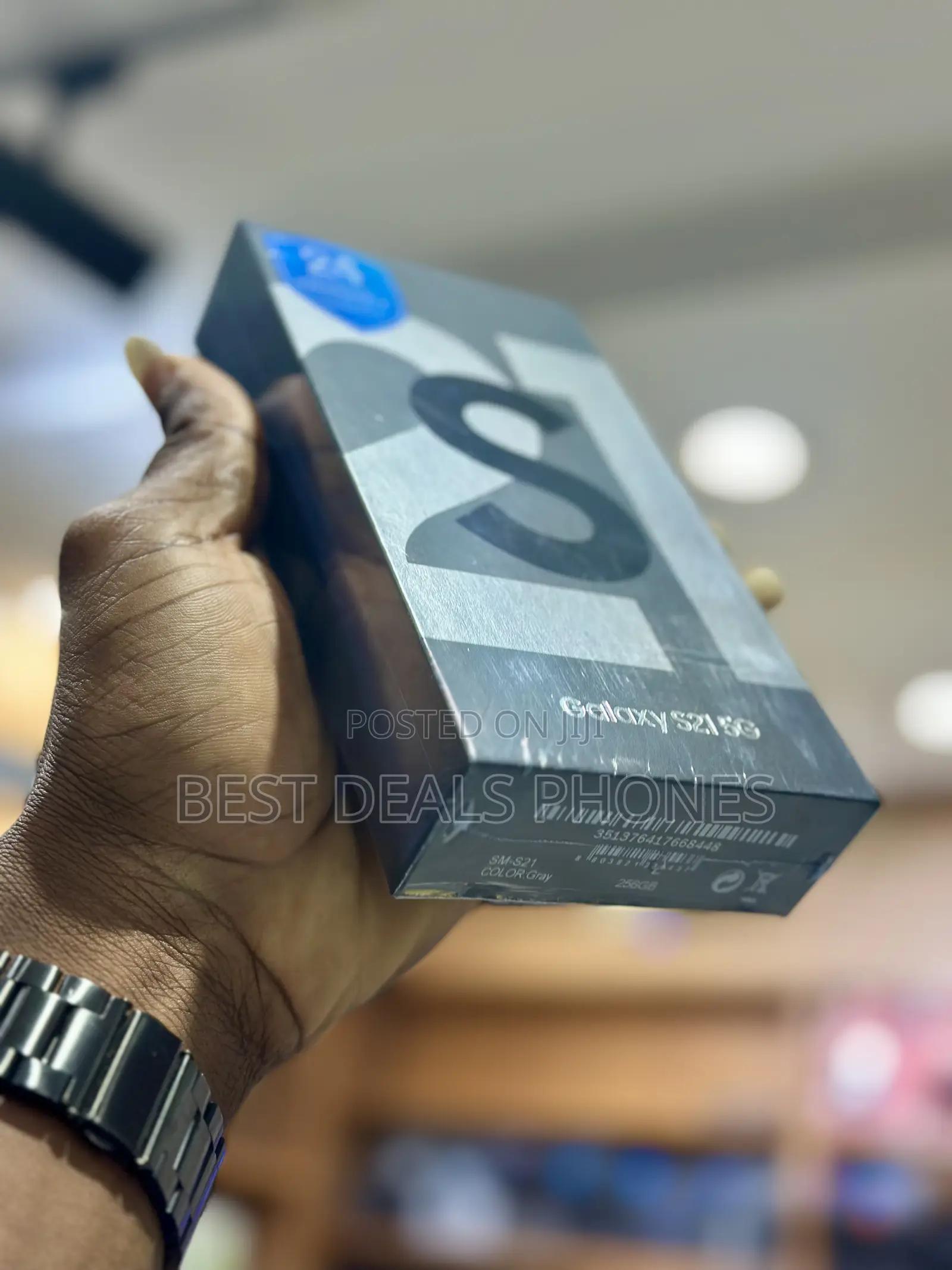 New Samsung Galaxy S21 5G 256 GB Gold