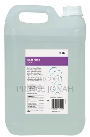 QTX | Haze Fluid 5L – Quality Fog Juice for All Smoke/Haze Machines