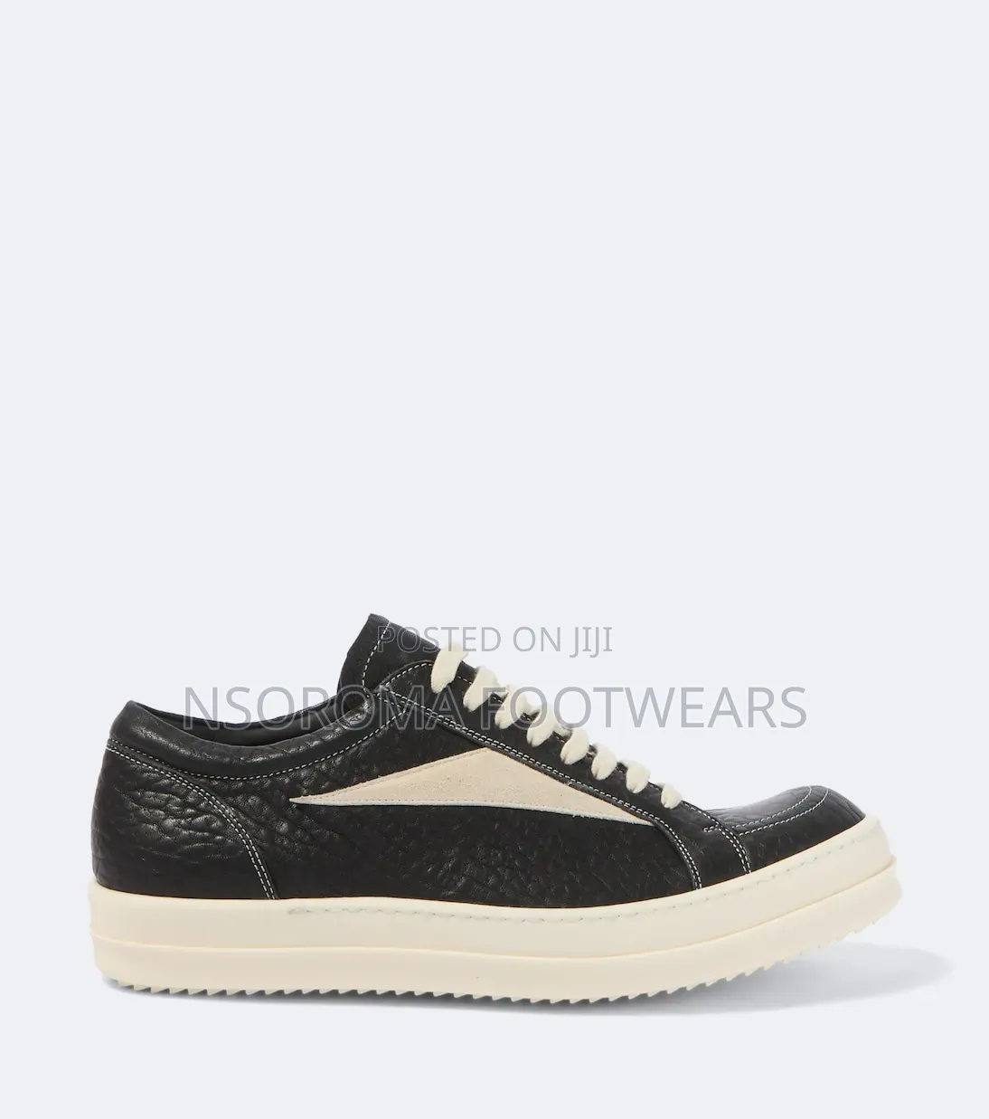 Rick Owens Vintage Leather Low Top Sneakers – (Size 39–45)Gh 450