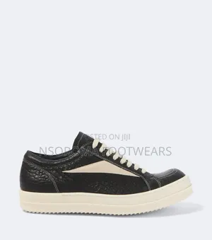 Rick Owens Vintage Leather Low Top Sneakers – (Size 39–45)Gh 450