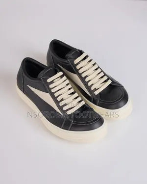 Rick Owens Vintage Leather Low Top Sneakers – (Size 39–45)Gh 450