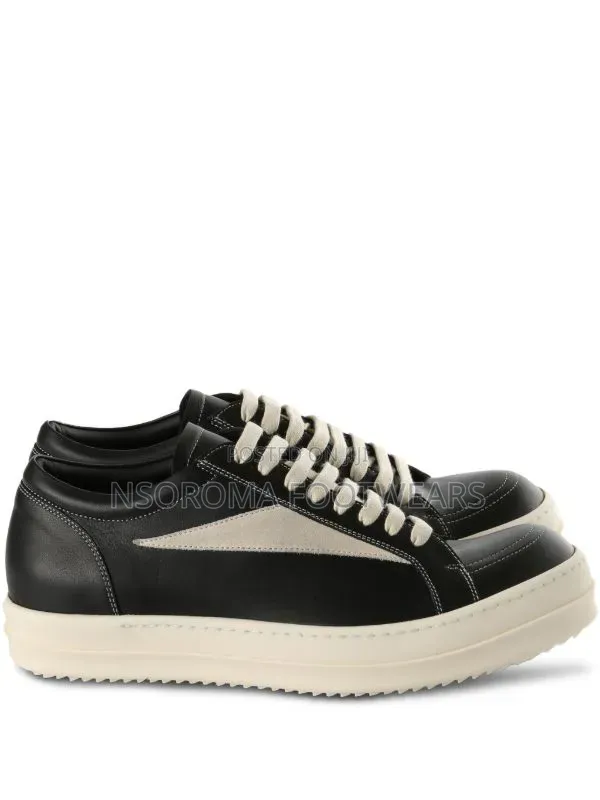 Rick Owens Vintage Leather Low Top Sneakers – (Size 39–45)Gh 450