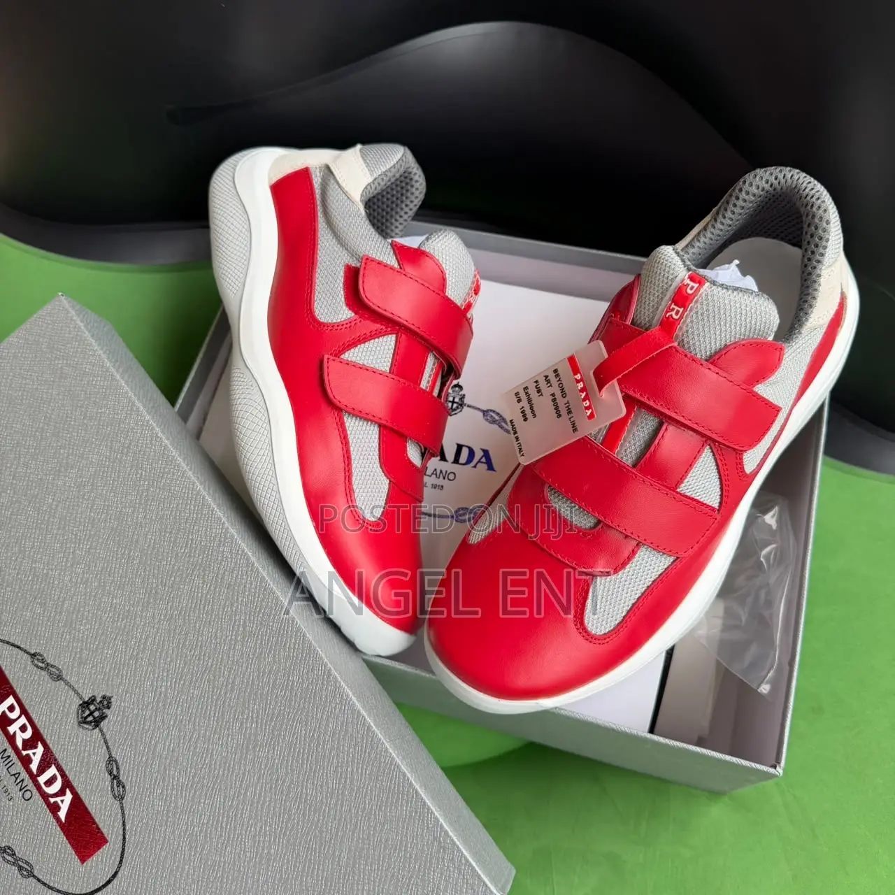 Prada American Cup Touch-Strap Available in Box(Location: Adum Kumasi)
