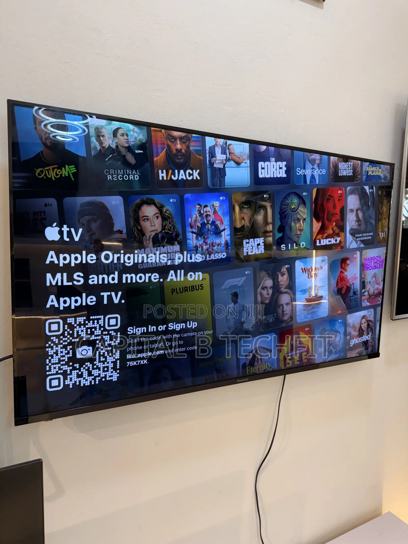 50inches Panasonic Smart Oled Machine /Super Sony Sound Bar