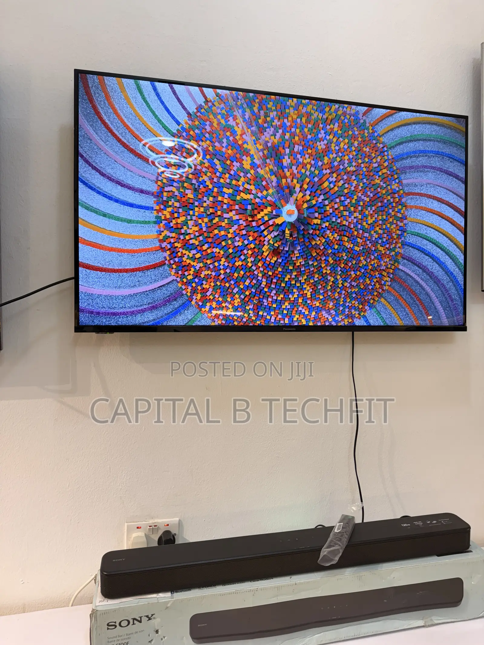 50inches Panasonic Smart Oled Machine /Super Sony Sound Bar