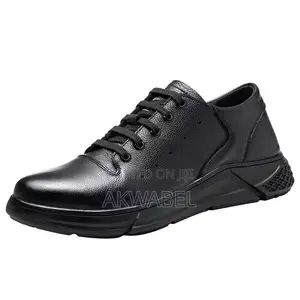Dinngu Cowhide Leather Low Cut Safety Shoes Anti-Smashing Puncture