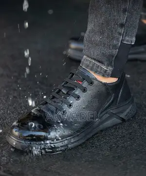 Dinngu Cowhide Leather Low Cut Safety Shoes Anti-Smashing Puncture