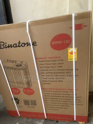 Binatone 9kg Semi Automatic Washing Machine