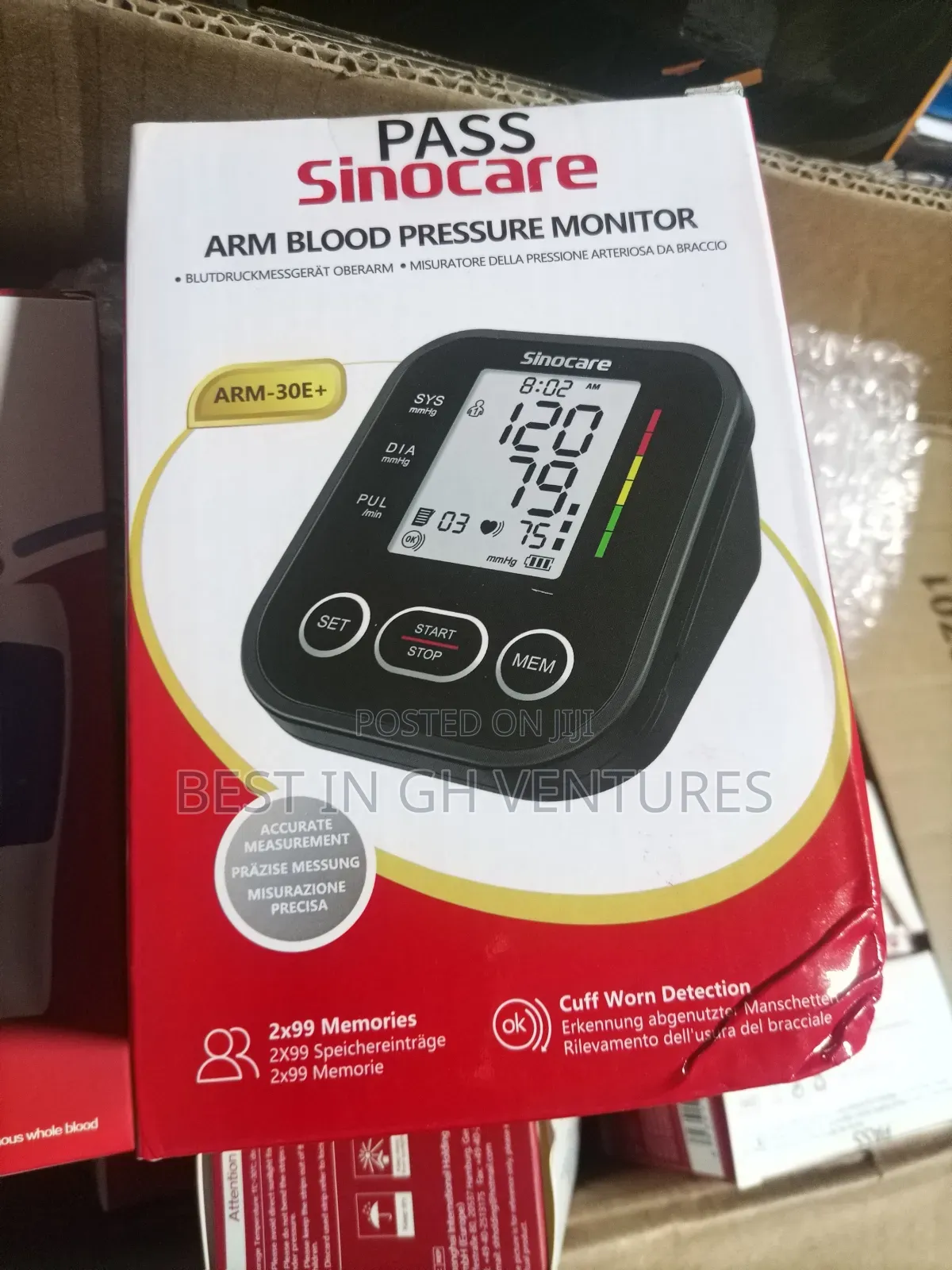 Sinocare Accurate Blood Pressure Monitor