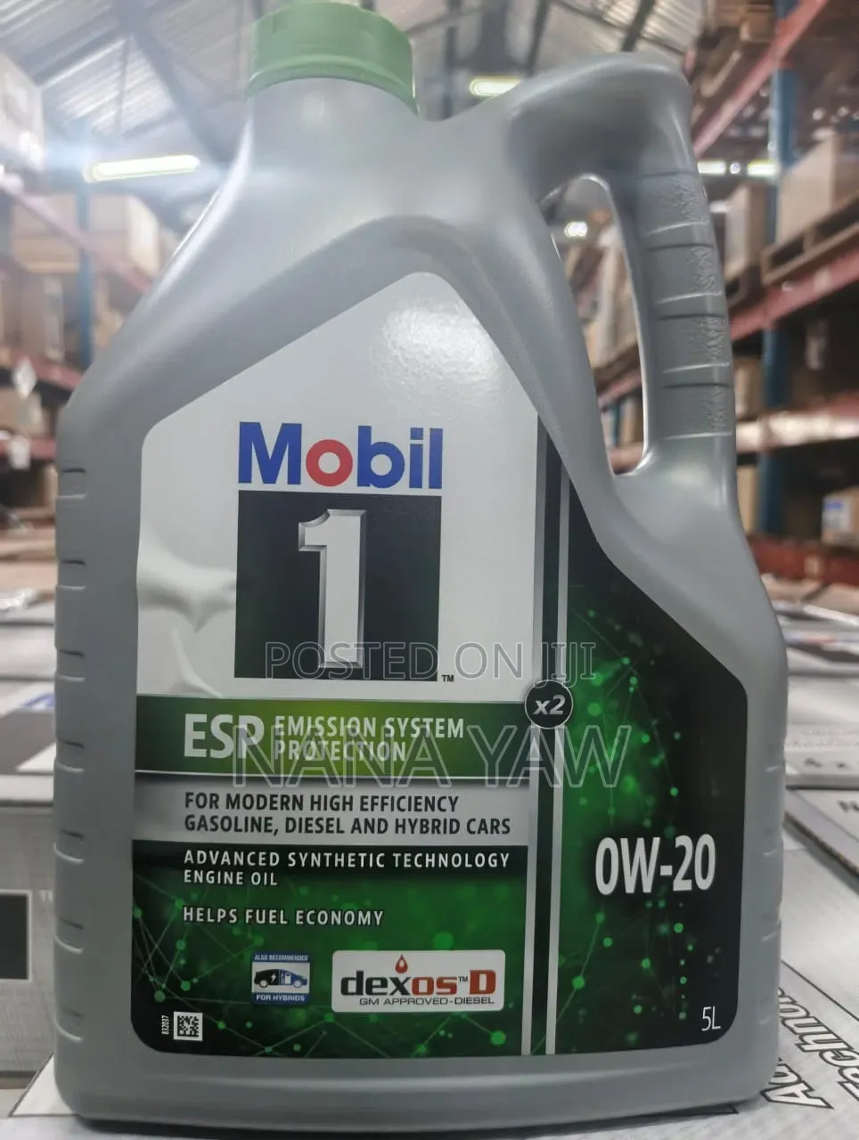 Genuine Mobil 1 Engine Oil | Premium Synthetic Lubricant Available