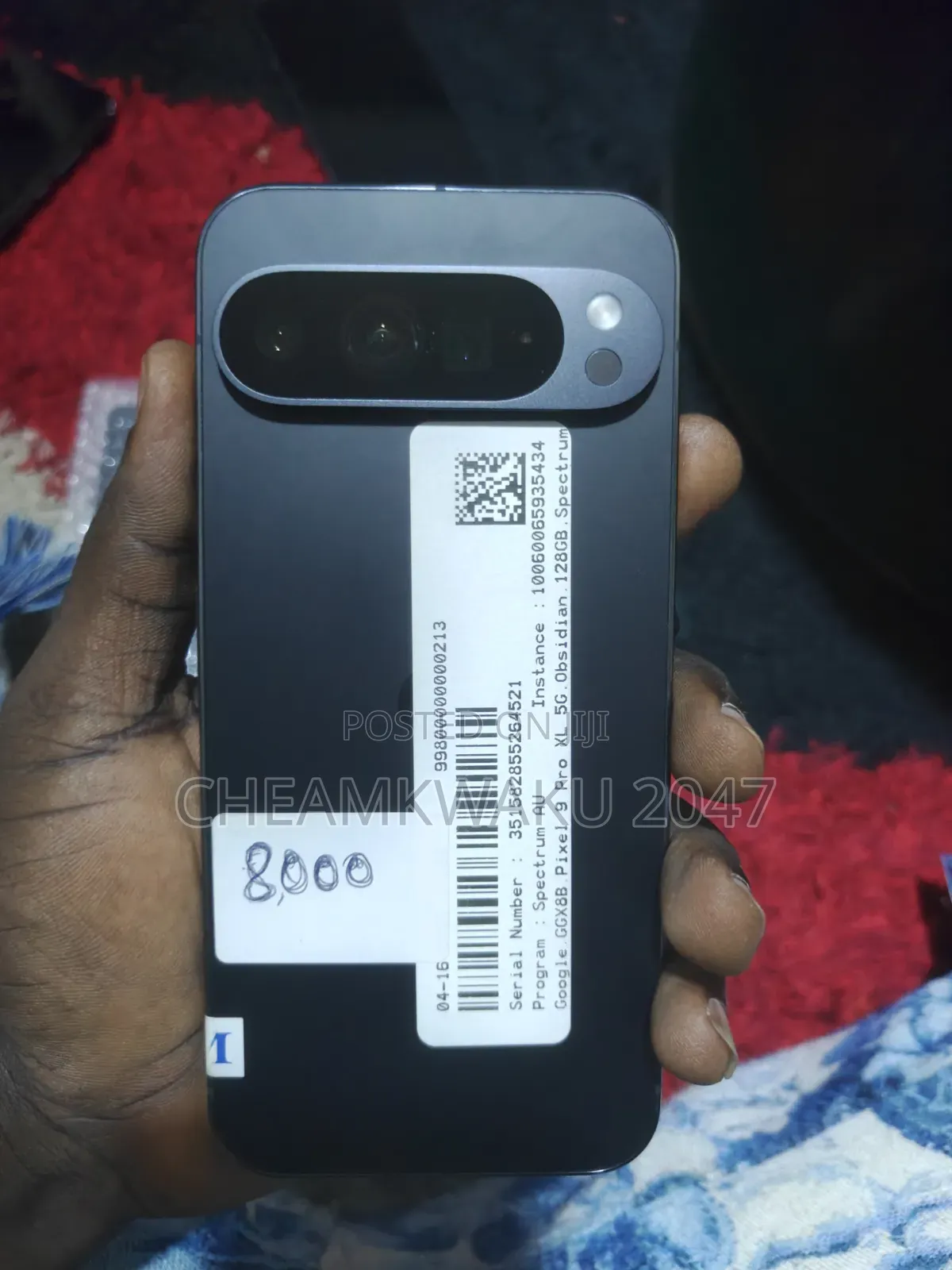 Google Pixel 9 Pro XL 128 GB Black