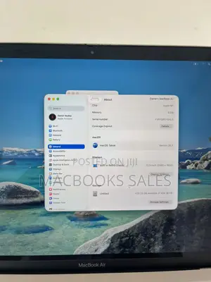 Laptop Apple MacBook Air 2020 M1 8GB Apple M1 SSD 512GB
