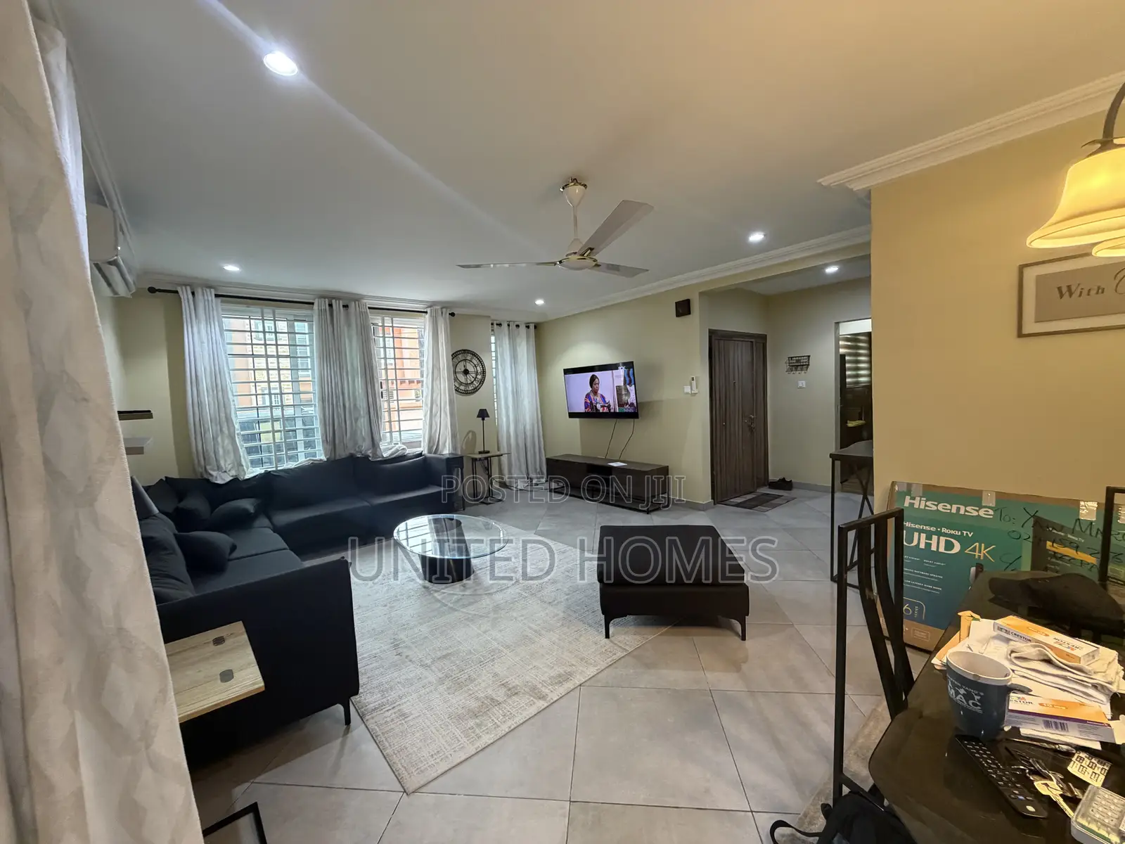 Furnished 3bdrm House in Airport Residential Area for rent