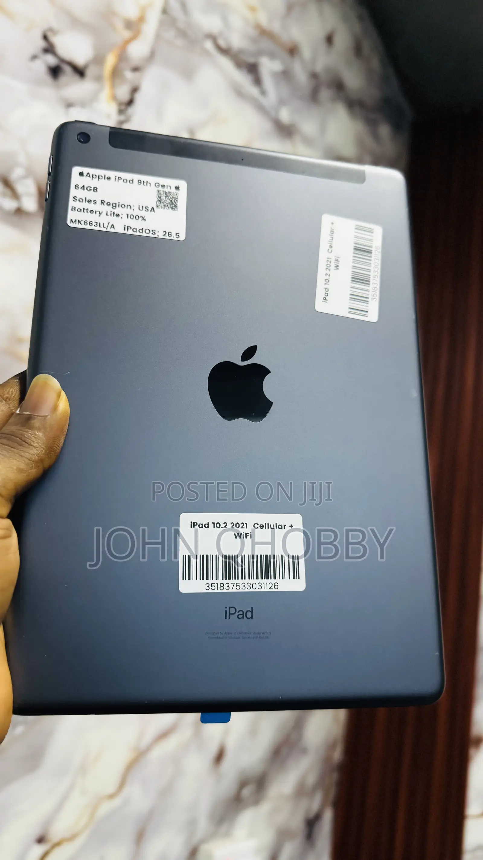 Apple iPad 10.2 (2021) 64 GB Gray