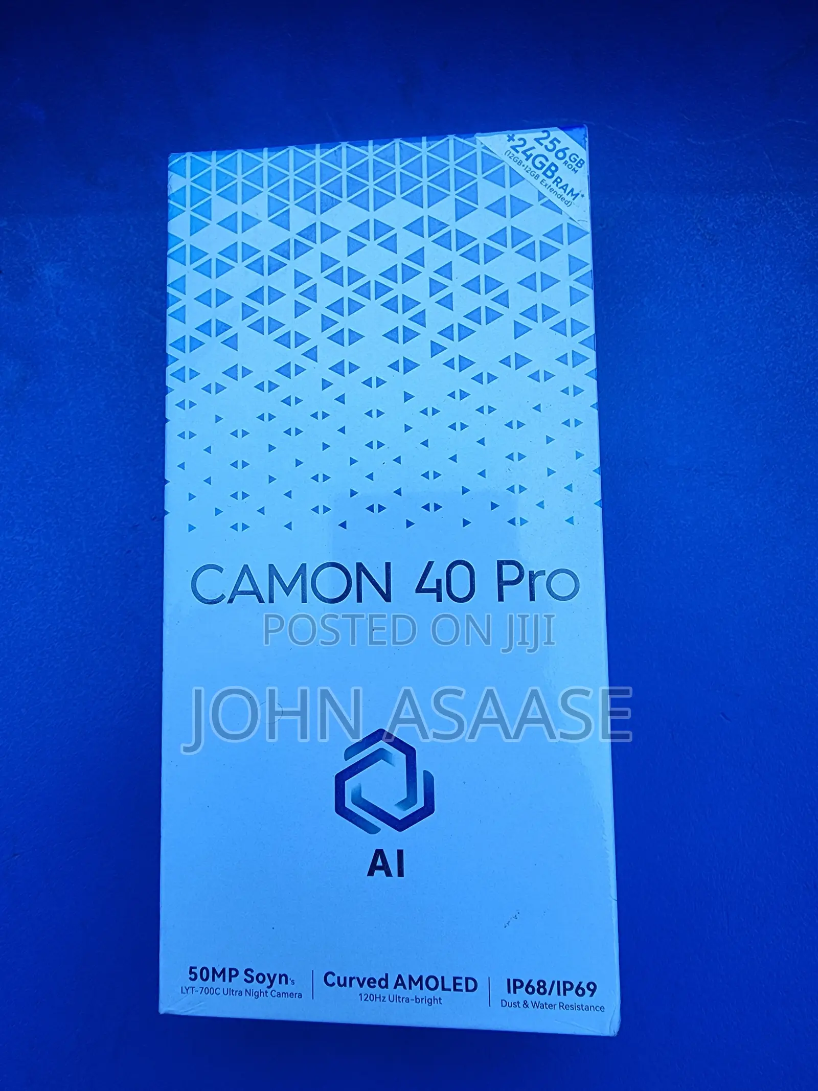 New Tecno Camon 40 Pro 5G 256 GB Gray