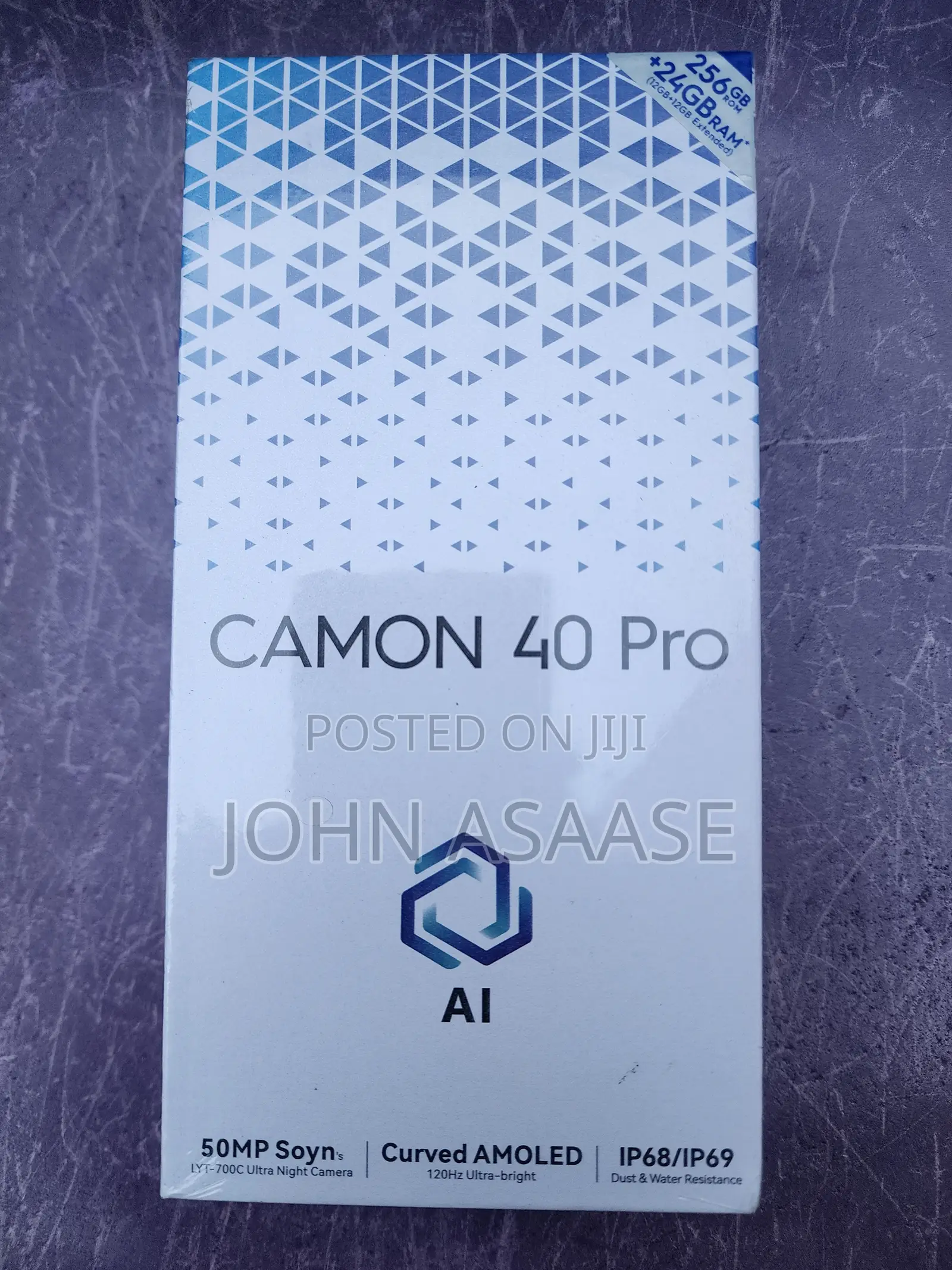 New Tecno Camon 40 Pro 5G 256 GB Gray