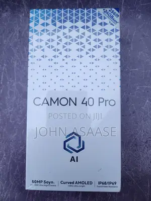 New Tecno Camon 40 Pro 5G 256 GB Gray