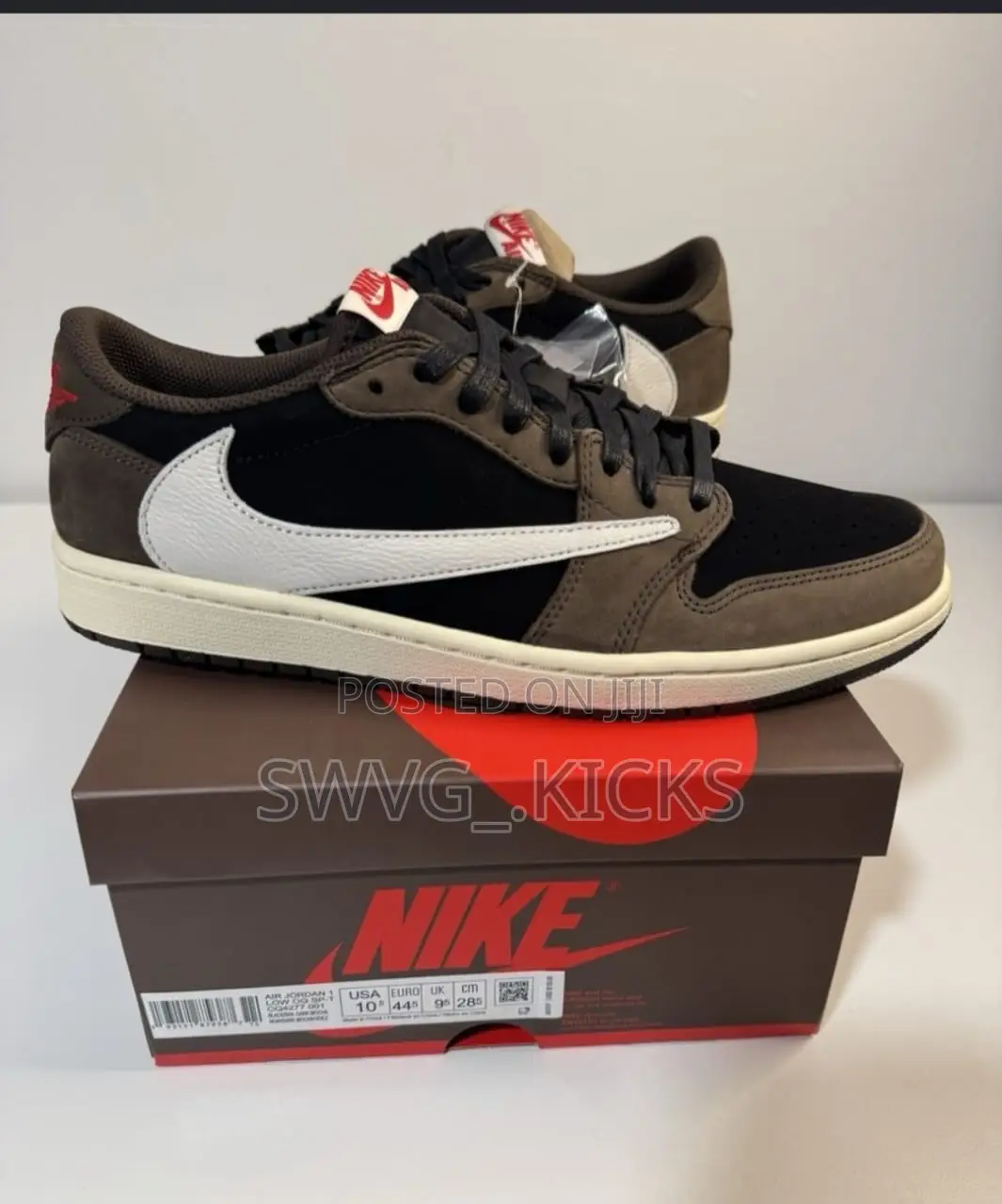 Nike Air Jordan 1 Low X Travis Scott Mocha