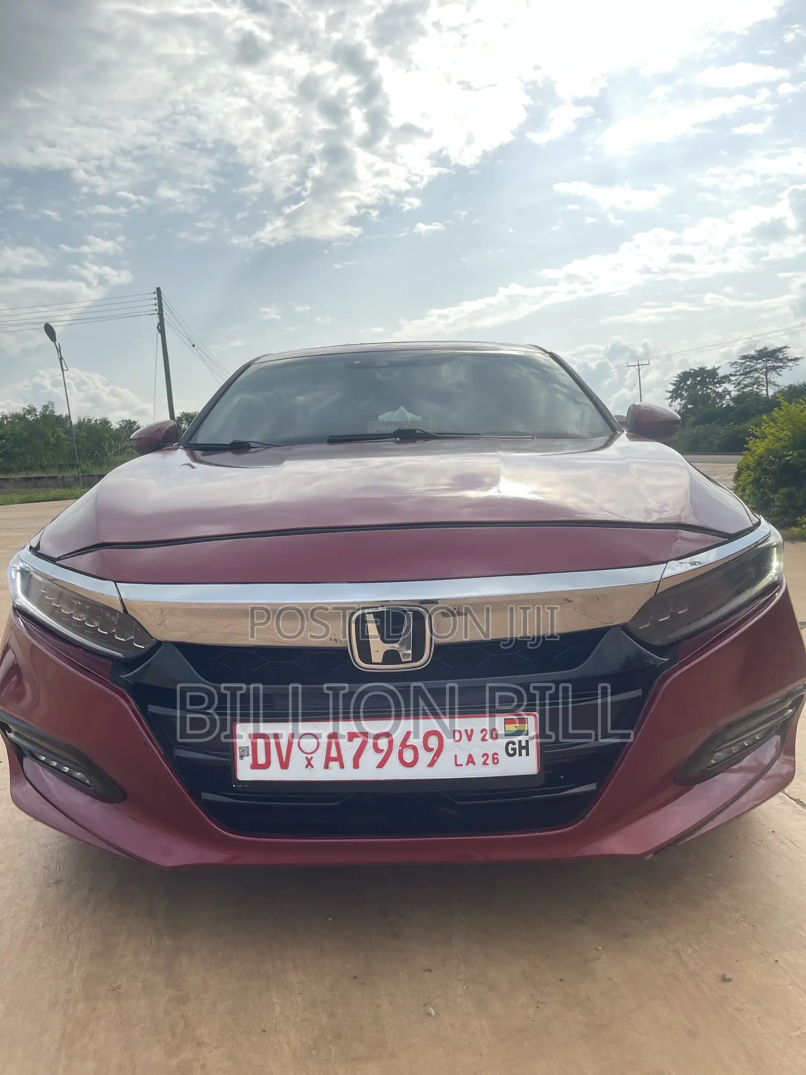 Honda Accord 2019 Burgundy
