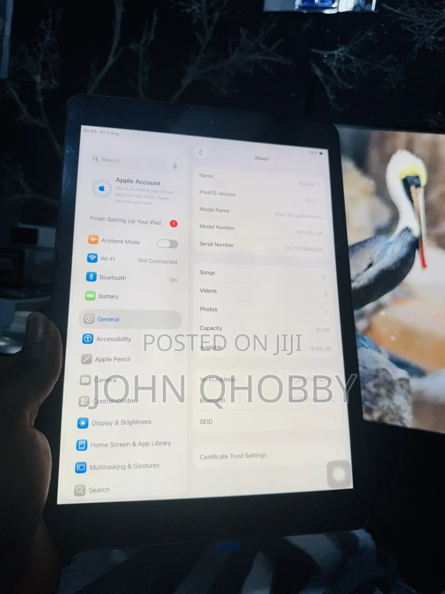 Apple iPad 10.2 (2020) 32 GB Black