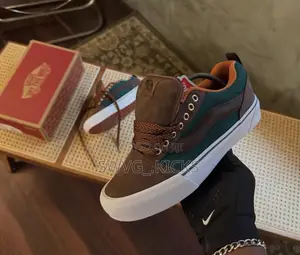 Vans Knu Skool Brown and Green