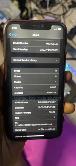 Apple iPhone XR 64 GB Red