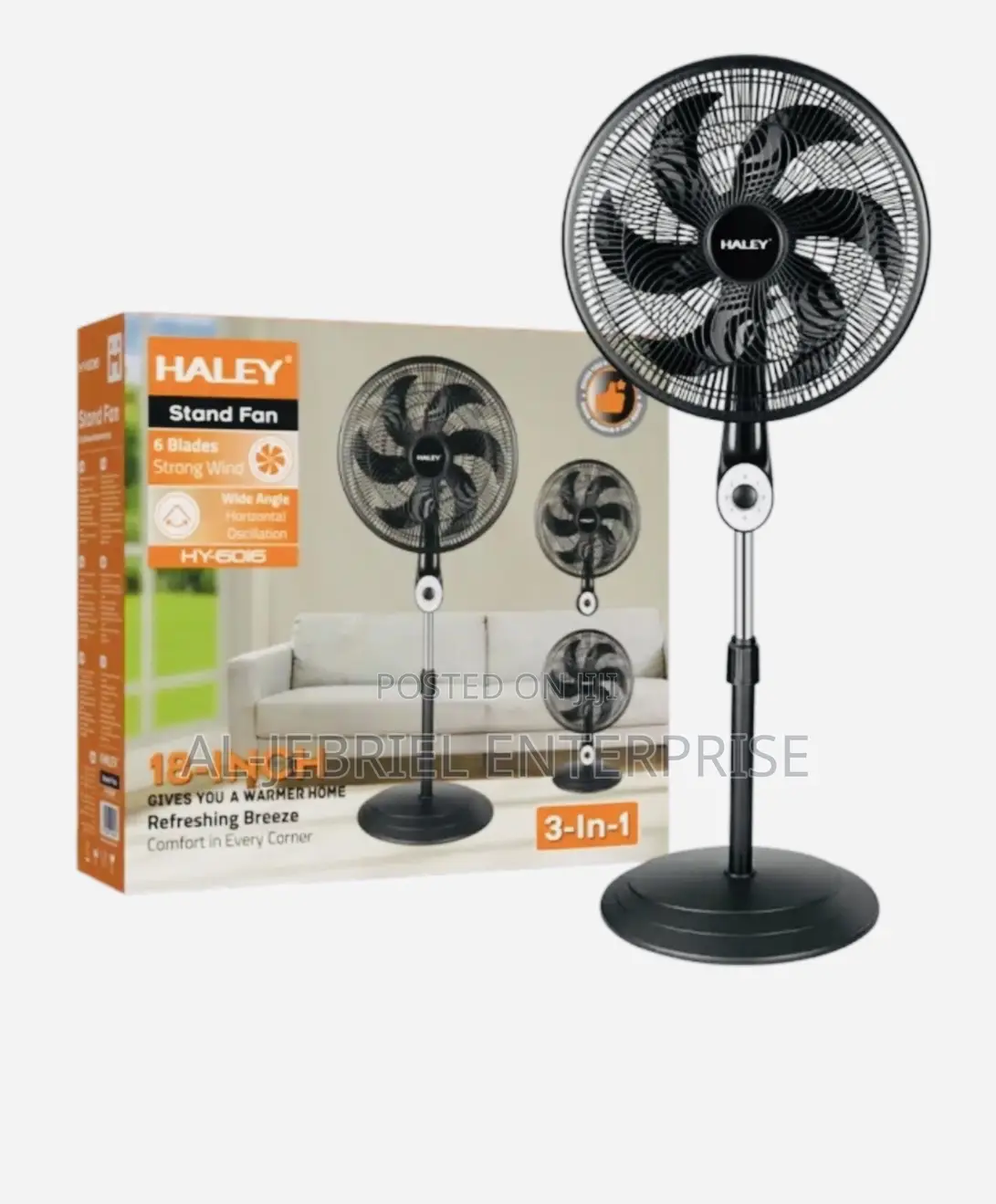 Haley Standing Fan 18”