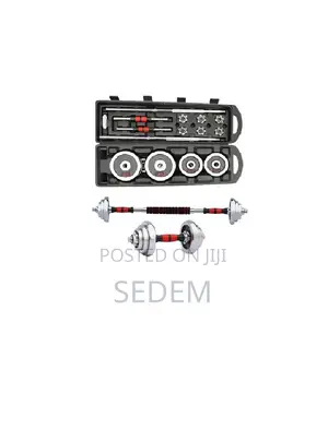 50kg Dumbbell Set Adjustable Dumbbells Barbell