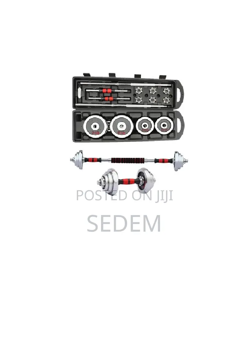 50kg Dumbbell Set Adjustable Dumbbells Barbell