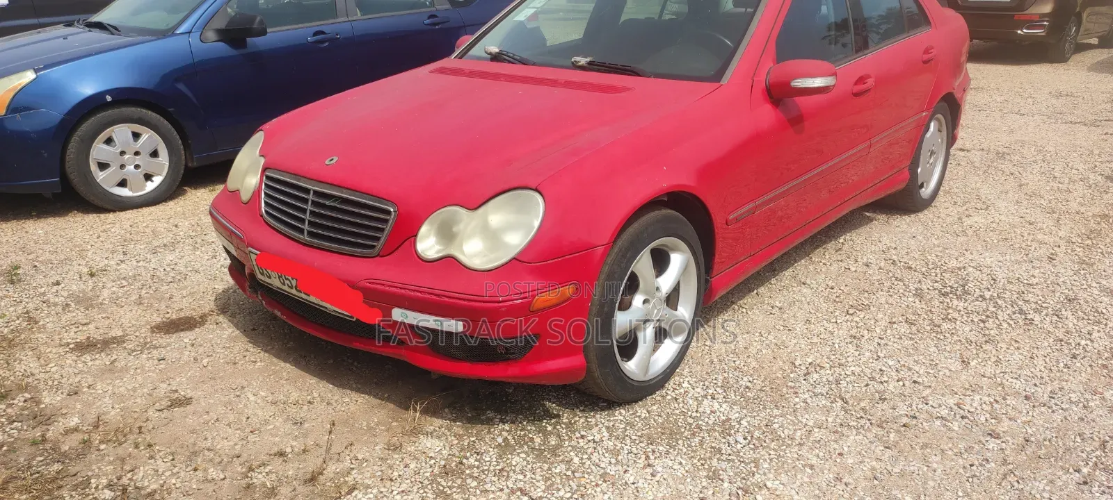 Mercedes-Benz C230 2005 Red