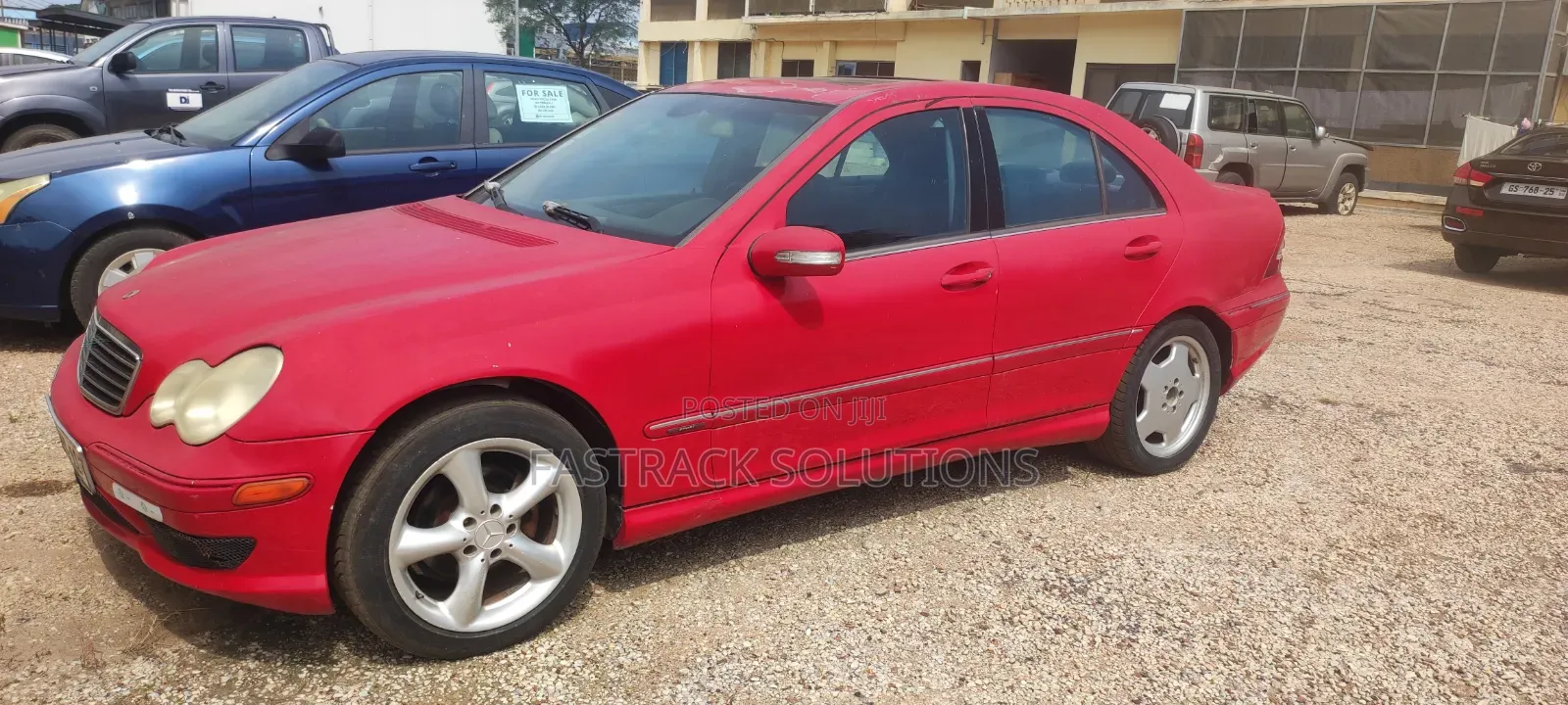Mercedes-Benz C230 2005 Red