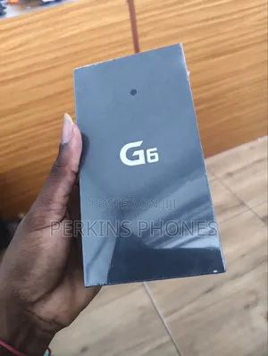 New LG G6 64 GB Black