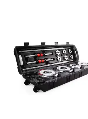 50kg Dumbbell Set Adjustable Dumbbells Barbell