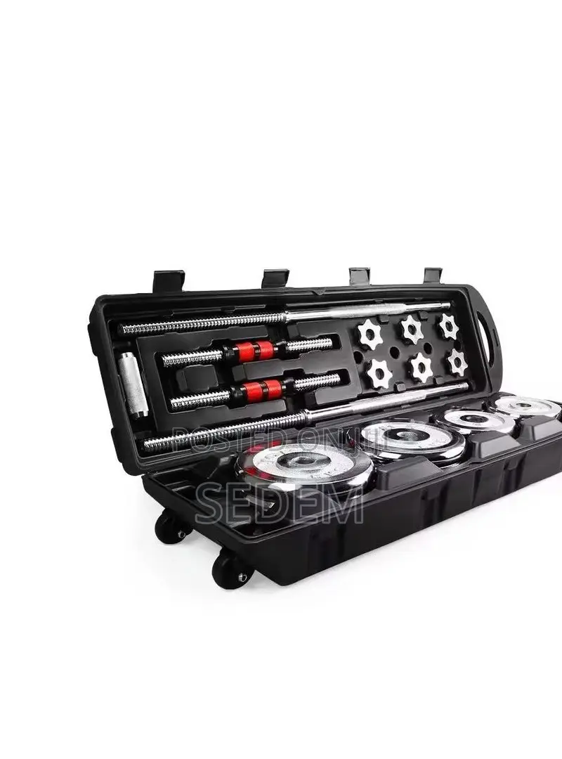 50kg Dumbbell Set Adjustable Dumbbells Barbell