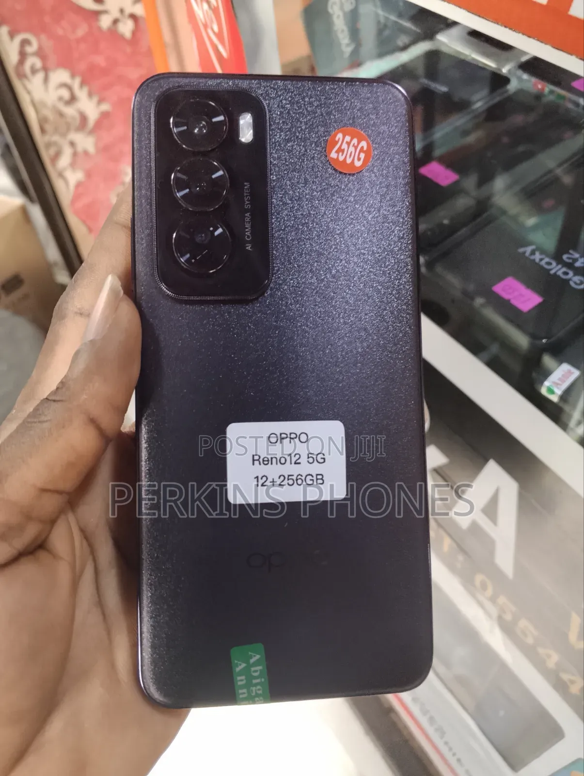 New Oppo Reno 12 5G 256 GB Black
