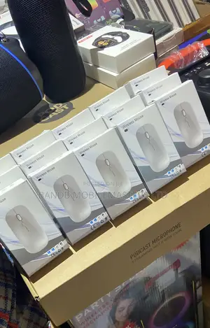 Rechargeable RGB Wireless Mouse – Silent Click | USB 2.4G | 500mAh