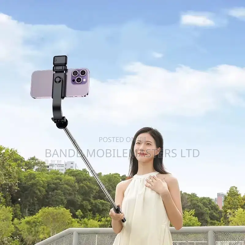 Selfie Stick Tripod With Fill Light Remote | Extendable Phone Stand