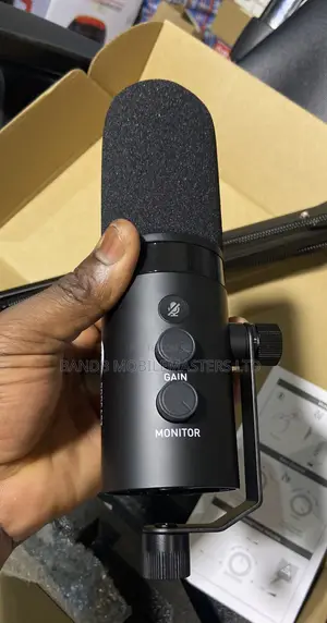 Professional Podcast Microphone Kit With Boom Arm Stand