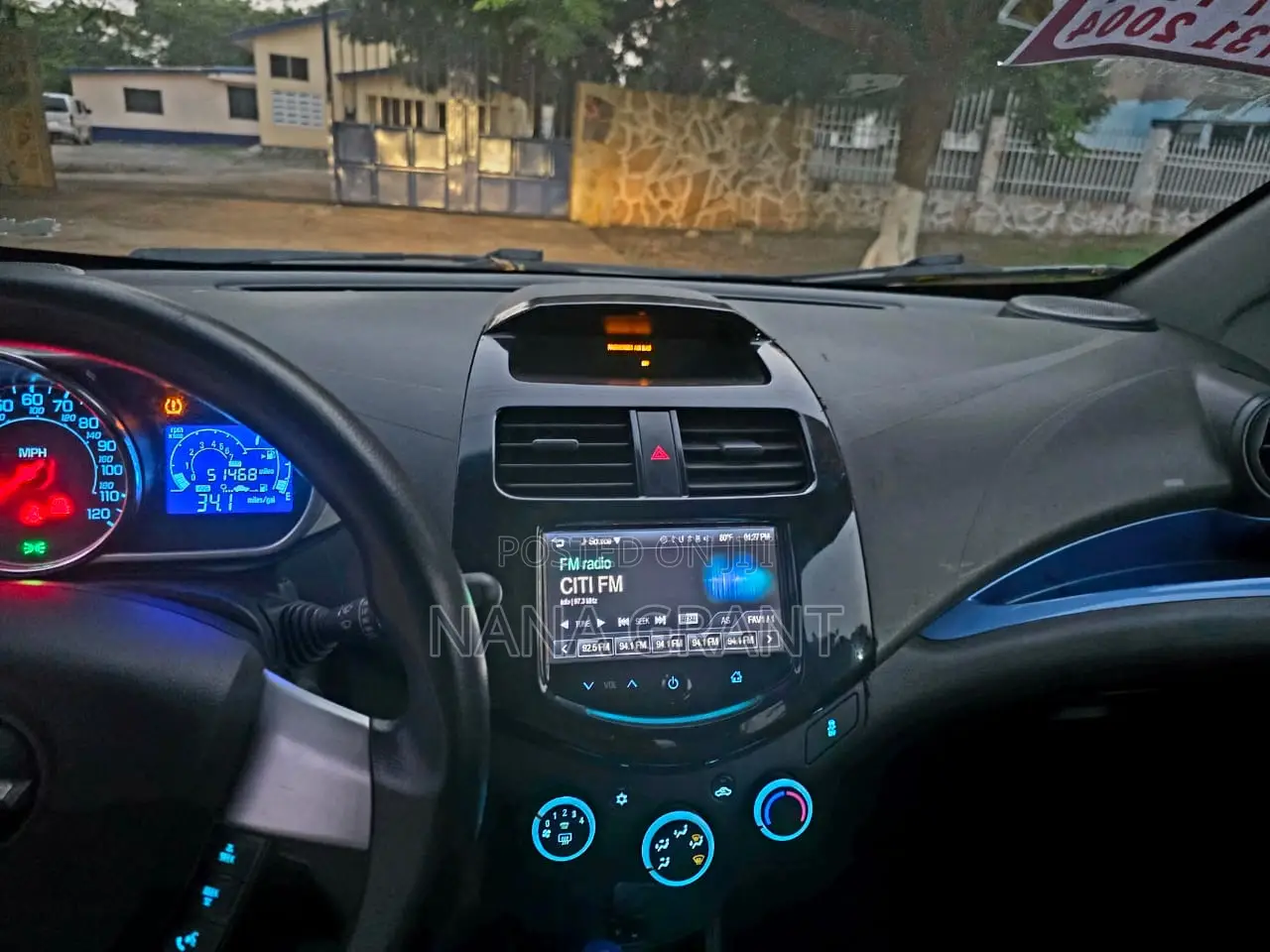Chevrolet Spark 2014 Blue