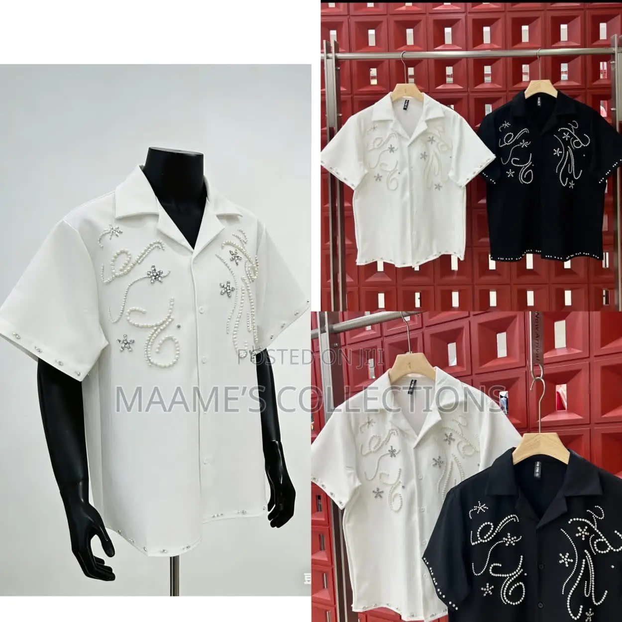 Men’s Short Sleeve Button-Up Shirt – Smart Casual