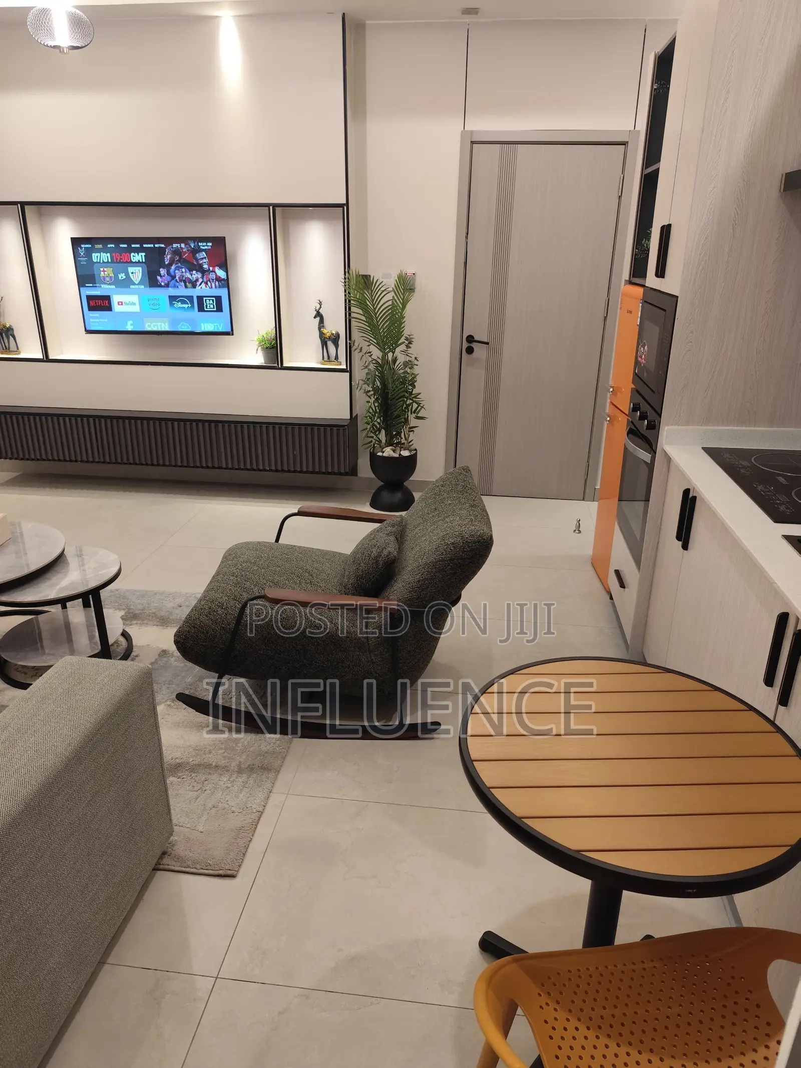 Furnished 1bdrm Apartment in East Legon for rent