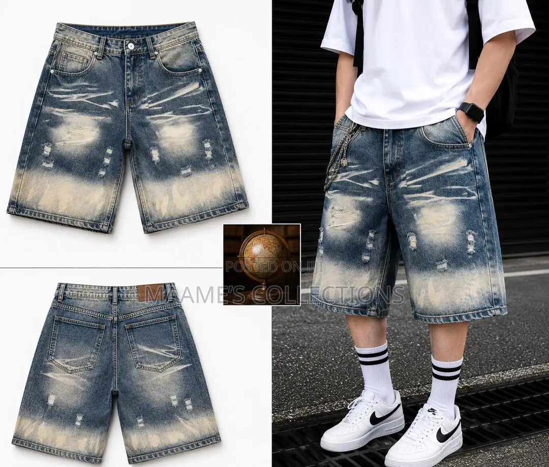 Men’s Denim Shorts Jeans | Stylish Casual Wear