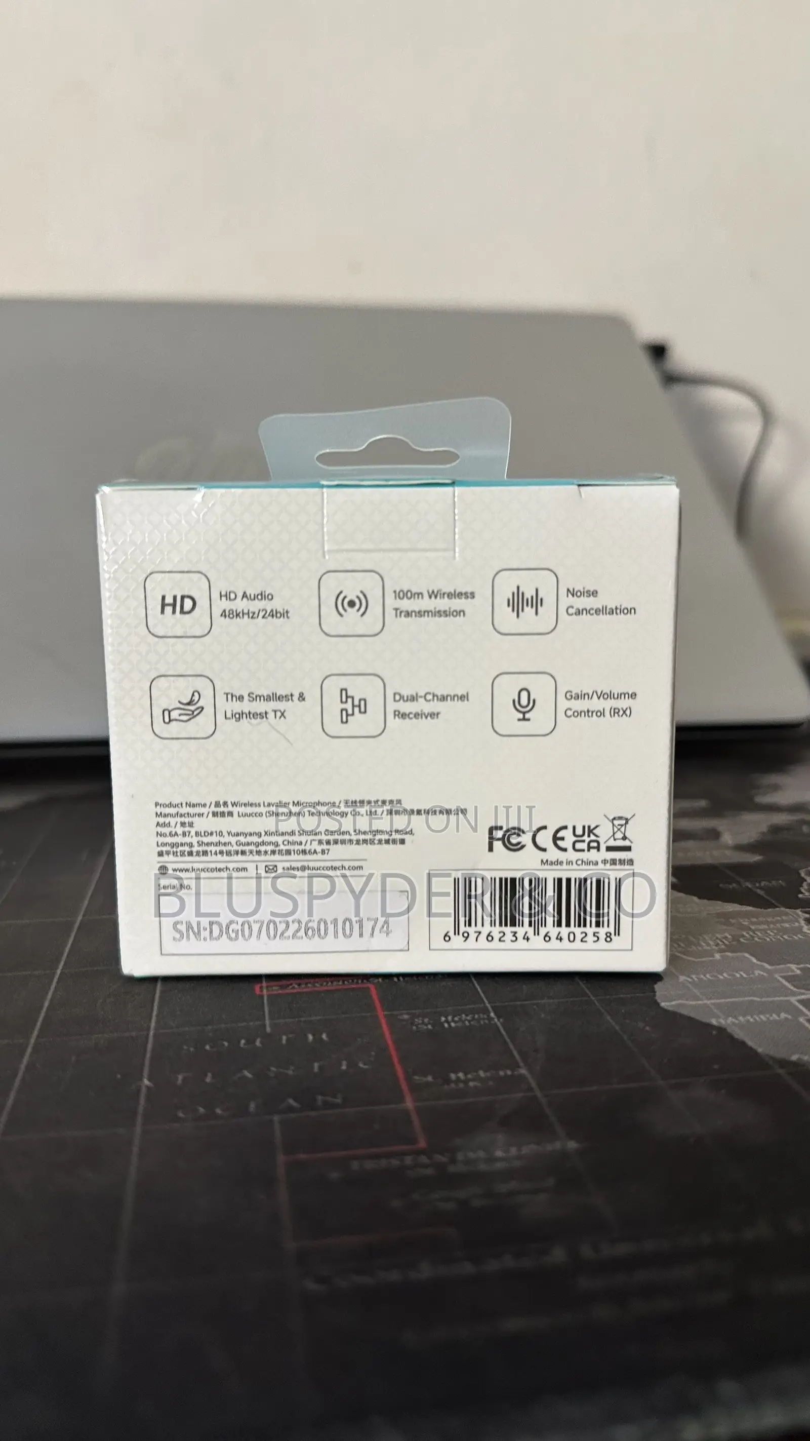 Luucco Minipods (USB-C) Type C Wireless Lavalier Microphone