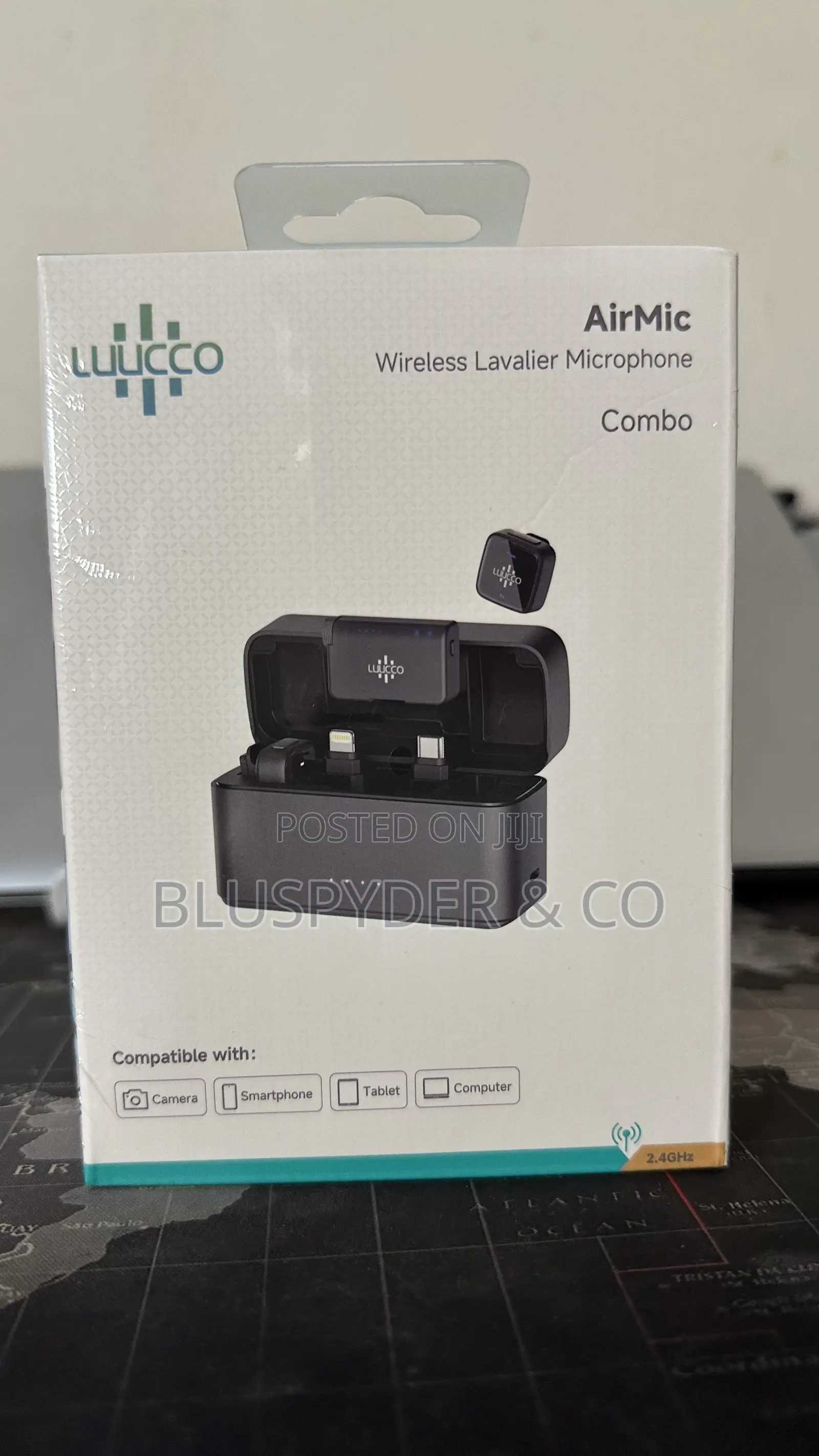 Luucco AirMic Dual Wireless Microphone for Camera and Smartphones