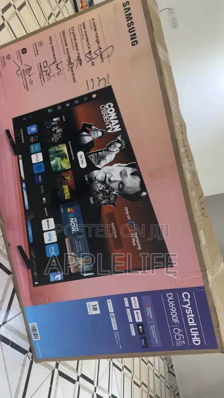 65inch Samsung Smart UHD Crystal Clear TV