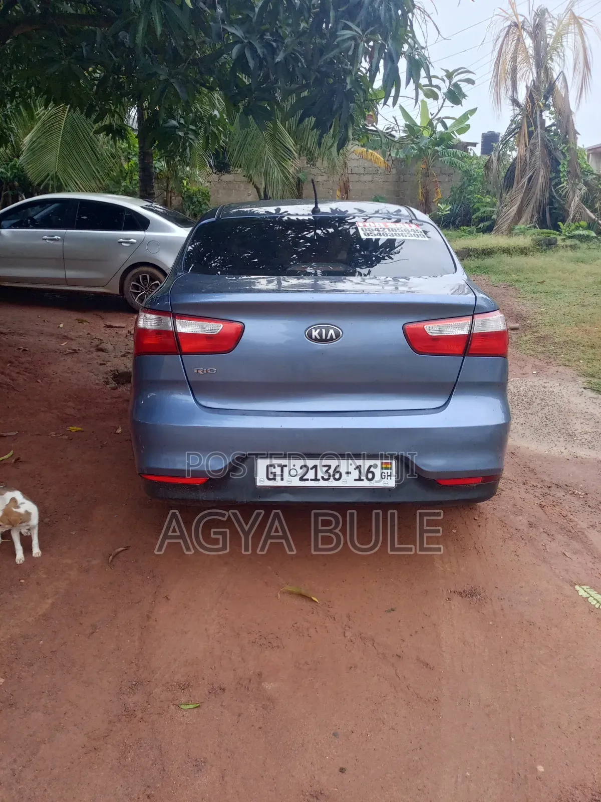 Kia Rio 2016 Blue