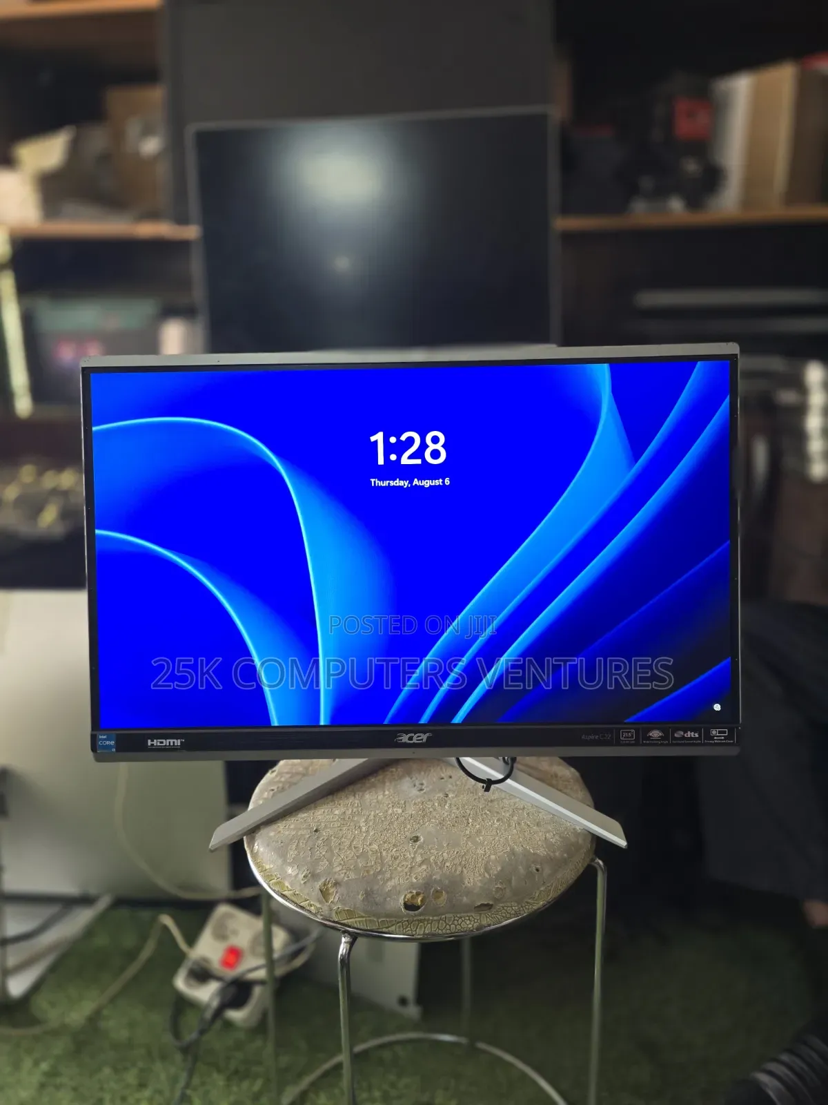 Desktop Computer Acer Aspire C22-720 8GB Intel Core i3 SSD 256GB