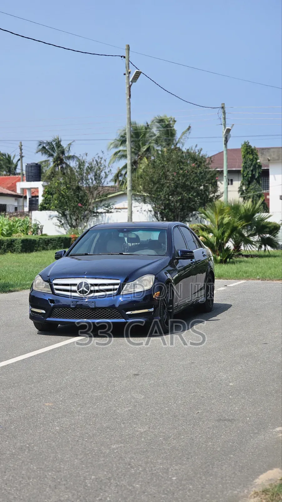 Mercedes-Benz C250 2014 Blue